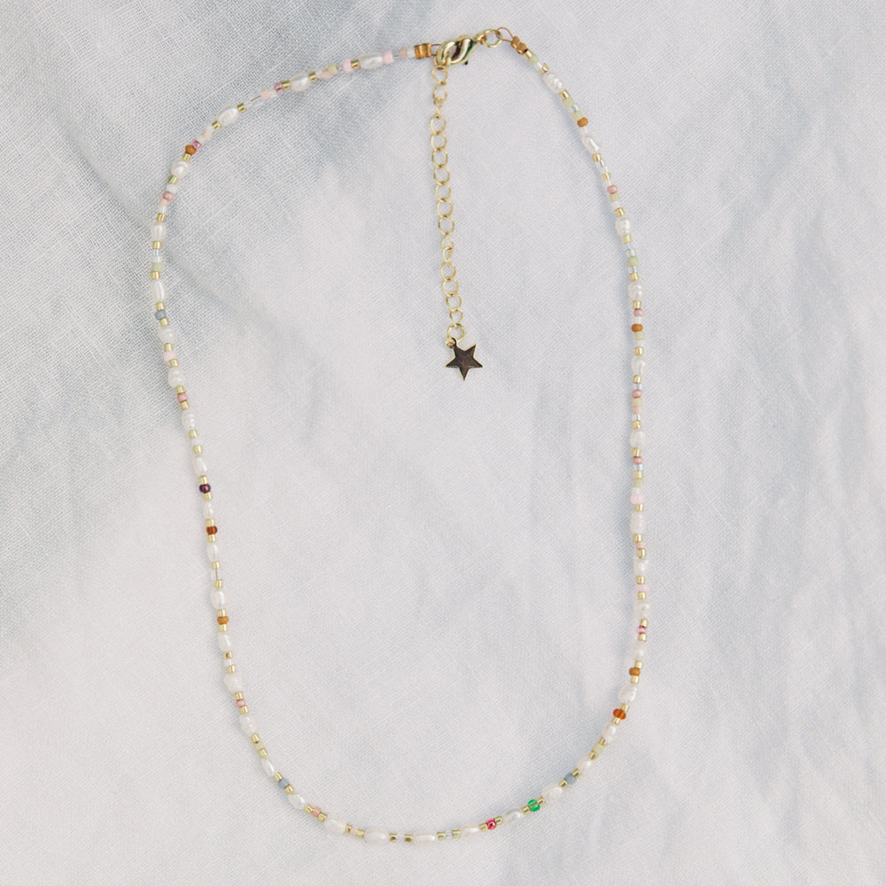 Laura Multi Bead Necklace