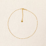 Laura Gold Bead Necklace