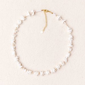 White Lotus Necklace