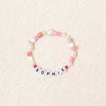 Pink Name Bracelet